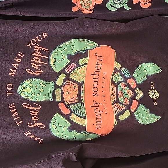 SIMPLY SOUTHERN LONG SLEEVE TURTLE GRAPHIC TEE - Picture 6 of 6